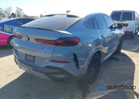 2024 BMW X6 M60I из США, поврежденный, VIN 5UX43EX09R9T93662